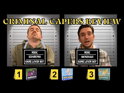 Bitewing Games’ Criminal Capers Series - A Board Game Review