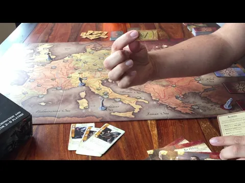 Fury of Dracula - board game tutorial by JustLetTerenceExplainIt