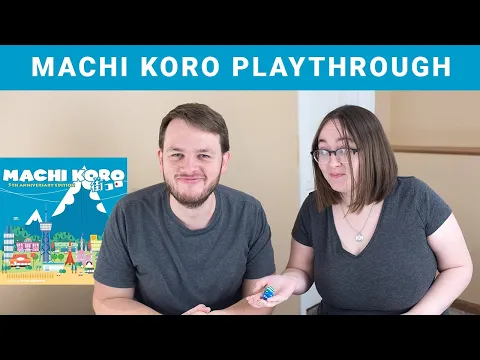 Machi Koro Board Game Playthrough