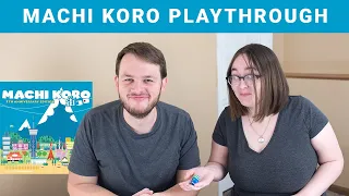 Machi Koro Board Game Playthrough