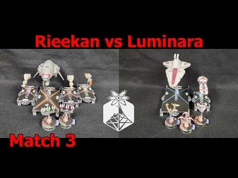 Star Wars Armada - "This is Madness! 2023" Match 3: Rieekan vs Luminara - ION Radio