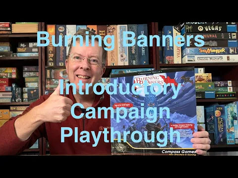 Doug plays Burning Banners, Introductory Campaign. The Invasion of Drefeld. Oathborn vs Fiordland.
