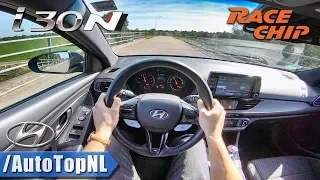 320HP Hyundai i30 N Performance RaceChip & HJS Downpipe LOUD! POV Test Drive by AutoTopNL