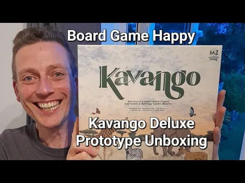 Kavango Deluxe Prototype unboxing