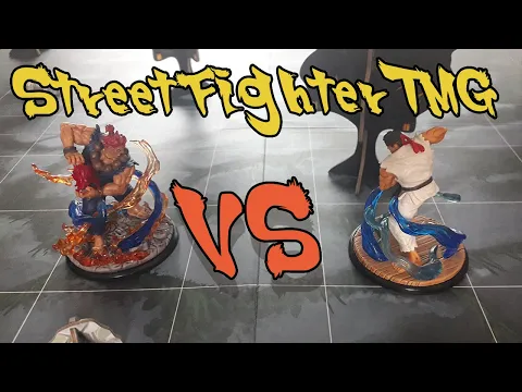 Street Fighter the Miniatures Game Akuma V Ryu (Physical)