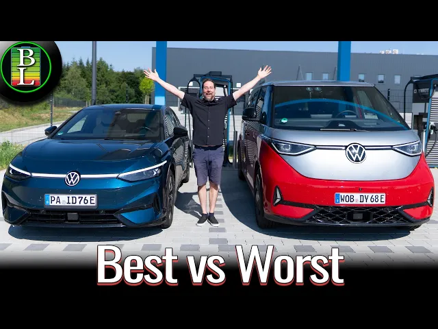 Most Efficient vs Least VW ID - ID.7 vs ID.Buzz GTX