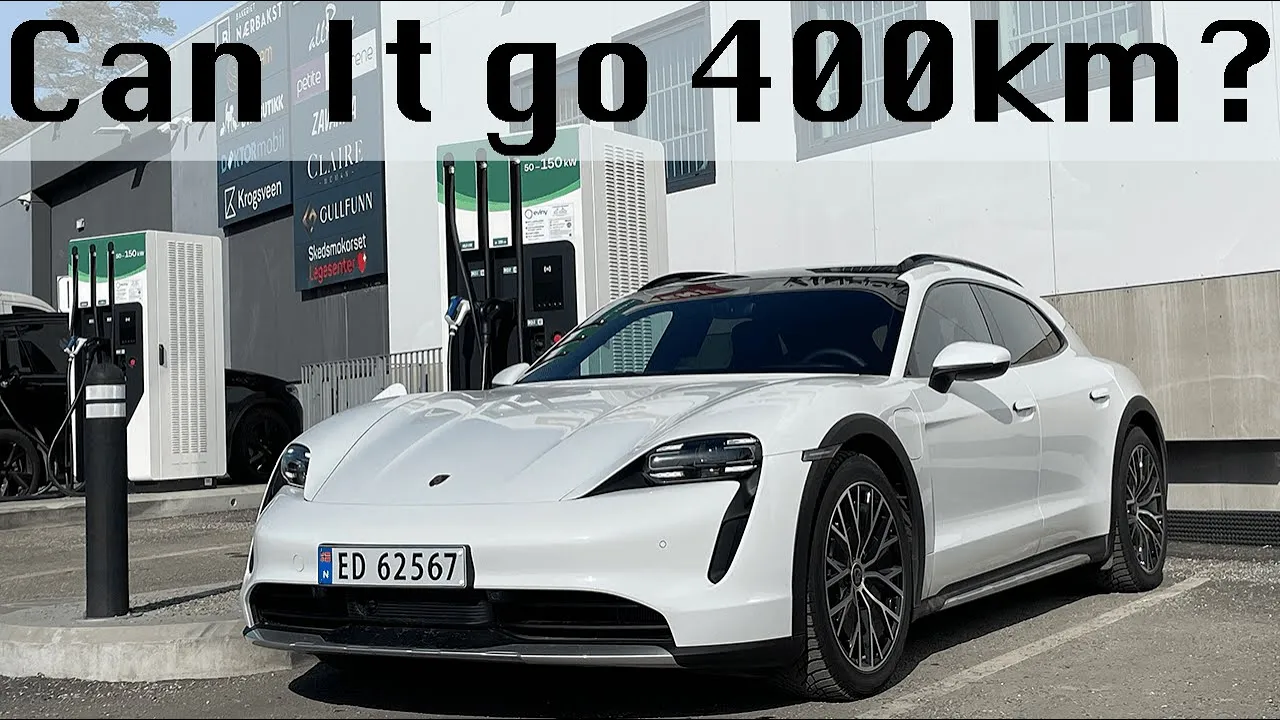 Porsche Taycan 4 Cross Turismo | Motorway Range Test (RE-TEST!)
