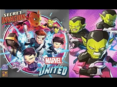 Marvel United: Secret Invasion Play Through - The Skrulls