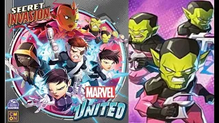 Marvel United: Secret Invasion Play Through - The Skrulls