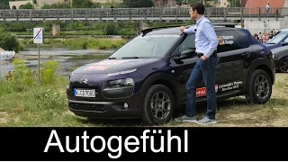 Citroen C4 Cactus Eco Tour fuel economy test drive review with roadtrip