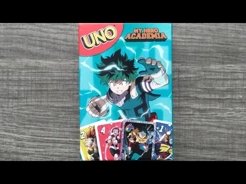 McDonald's UNO My Hero Academia Card Game (2026 McDonald’s Mini)