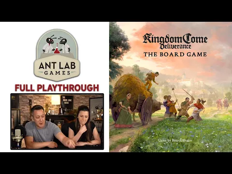 Kingdom Come Deliverance Board Game Playthrough Preview