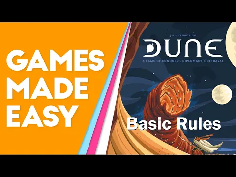 Dune - Basic Rules: How to Play and Tips