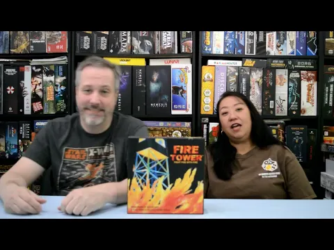 Fire Tower Fight Fire With Fire by Runaway Pareade Games Unboxing