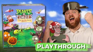 Plants vs Zombies: The Board Game | Full Playthrough