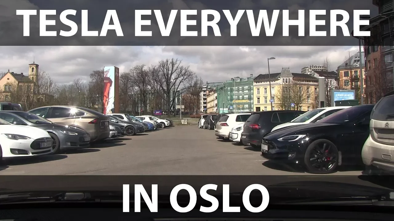 Rambling: Teslas everywhere in Oslo!