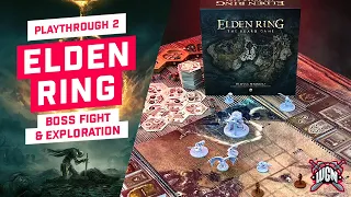 Elden Ring the Board Game Playthrough no. 2 - Boss fight, exploration and dungeon gameplay.