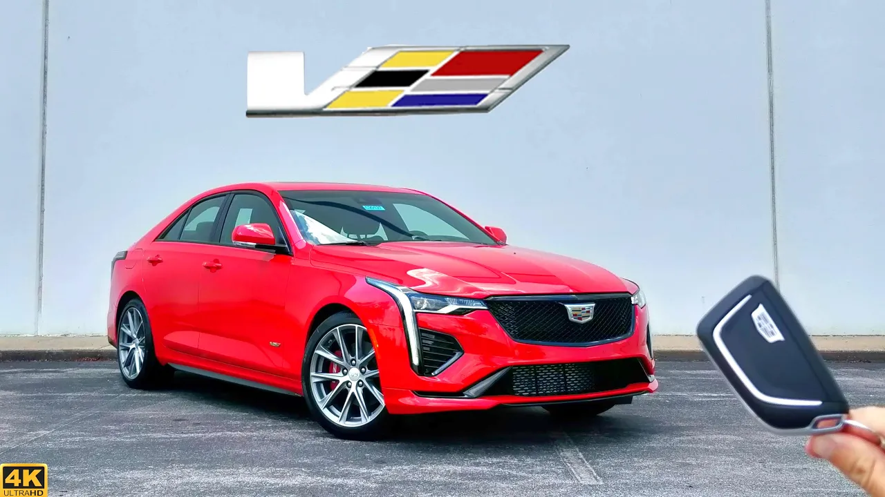 2020 Cadillac CT4-V // The RED HOT CT4 is ready to TAKE DOWN the Germans!
