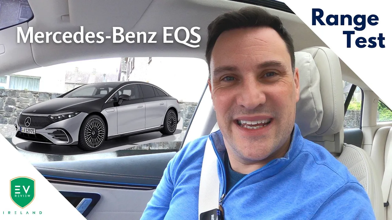 Mercedes-Benz EQS Coast to Coast (to Coast) Range Test