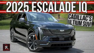 The 2025 Cadillac Escalade IQ Is A Powerful Flagship SUV With The Speed Of An Escalade V