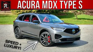 The 2024 Acura MDX Type S Is A Flagship Luxury SUV With Turbo V6 Power