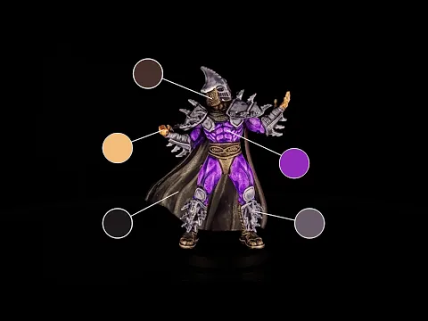 UNMATCHED: SUPER SHREDDER | How to Paint Minis FAST (Contrast Paint Only Tutorial)