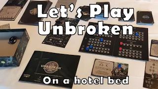 Playing UNBROKEN from Artem Safarov, while in a hotel room; Third Attempt the charm?
