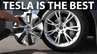 Tesla Model Y LR range test w/19" stock tires