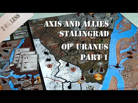 Axis and Allies Stalingrad Operation Uranus Solo Part 1