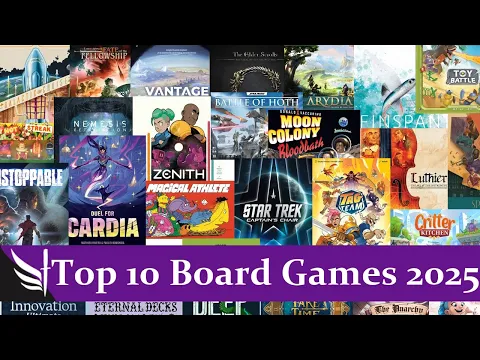 Top 10 Board Games of 2025