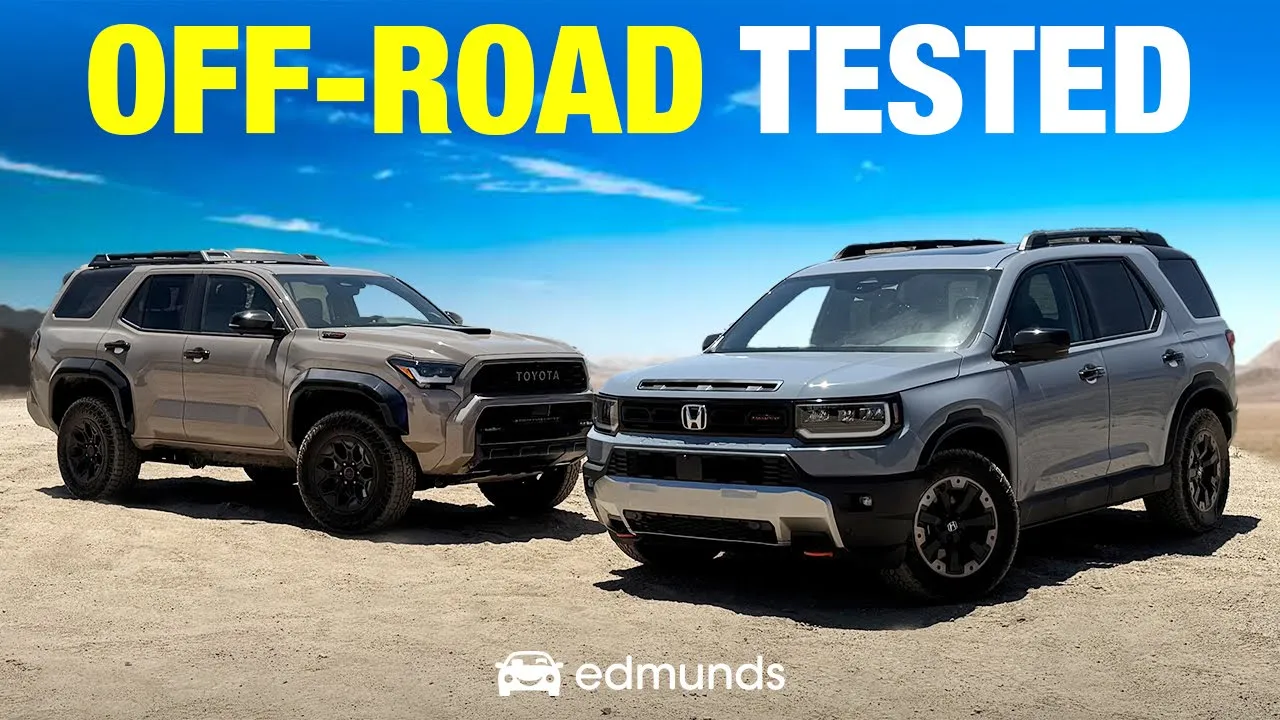 Toyota 4Runner TRD Pro vs. Honda Passport TrailSport: Off-Road Comparison Test
