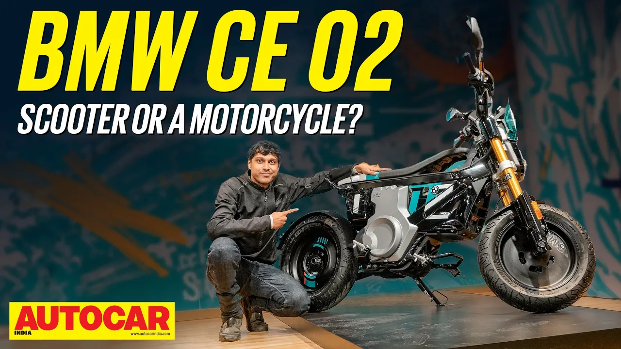 BMW CE 02 - The most affordable BMW EV | Price, features, design | Walkaround | Autocar India