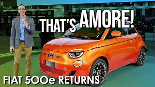 FIAT 500e is Coming to America! First Look | 2022 LA Auto Show