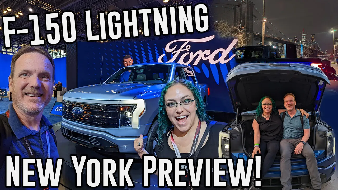 F-150 Lightning Preview at the NY Auto Show