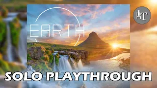 Earth Board Game - Solo Playthrough (Best Island Ever?)