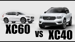 2020 Volvo XC40 vs 2020 Volvo XC60 - Which One Should You Buy?