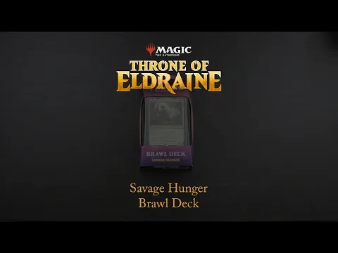 Magic: The Gathering: Throne of Eldraine Savage Hunger Brawl Deck