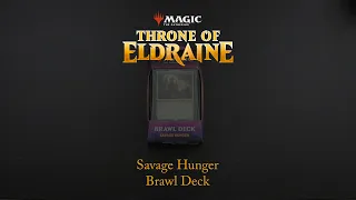 Magic: The Gathering: Throne of Eldraine Savage Hunger Brawl Deck