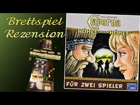 Caverna Höhle gegen Höhle Brettspiel Rezension / Lookout Spiele