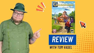 Circus & Artists Carcassonne Review: Quick Take with Tom Vasel