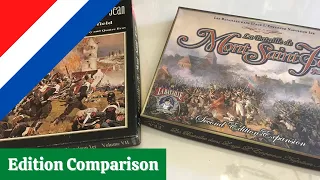 Mont Saint Jean Comparison- 1st edition vs 2nd edition