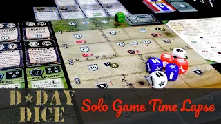 D-Day Dice Scenario 4 "Sword Beach" Time Lapse Session