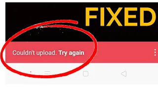 Fix Instagram Couldn't Upload Try Again Story Uploading Problem Solved