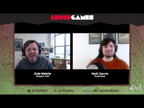 Oath: An Interview with Cole Wehrle by Matt Jarvis | Tabletop Gaming | Spring Showcase