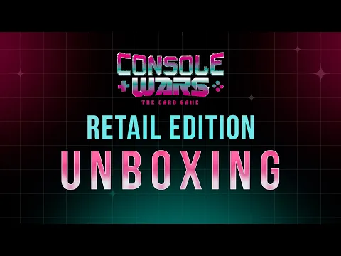 Console Wars The Card Game | Retail Unboxing