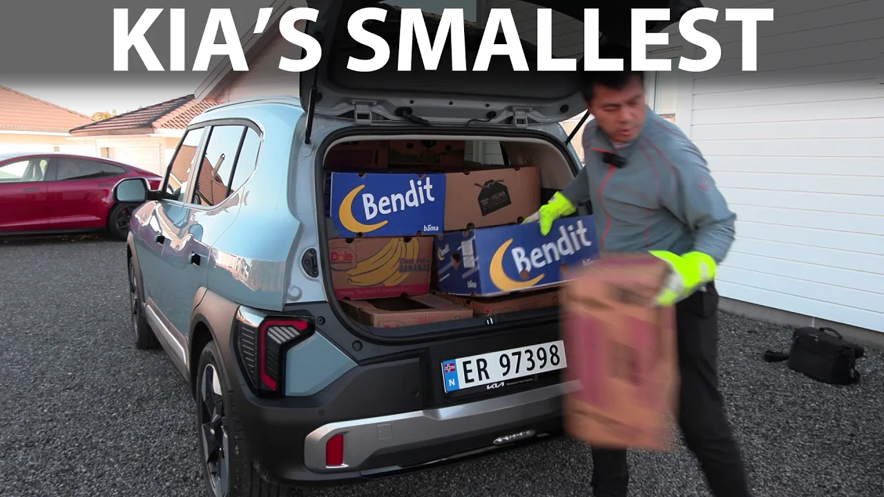 Kia EV2 Long Range banana box test