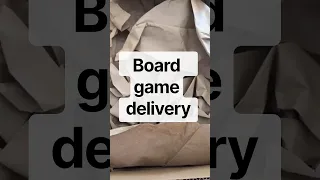 When you forget you ordered a board game
