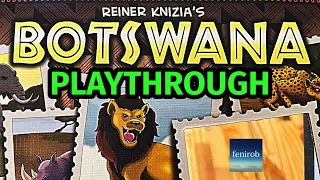 Botswana Board Game | Playthrough