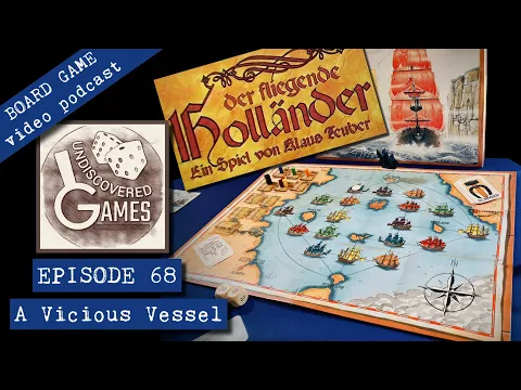 Klaus Teuber's DER FLIEGENDE HOLLÄNDER Board Game Review How To Play Tutorial E68 Undiscovered Games