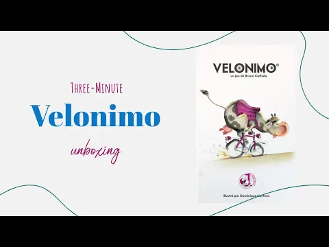Velonimo - 3-Minute Unboxing